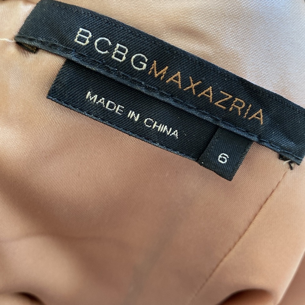 Y2K BCBG Max Azria Black Lace and Tiered Feather Fringe Mini Dress - Picture 5 of 7